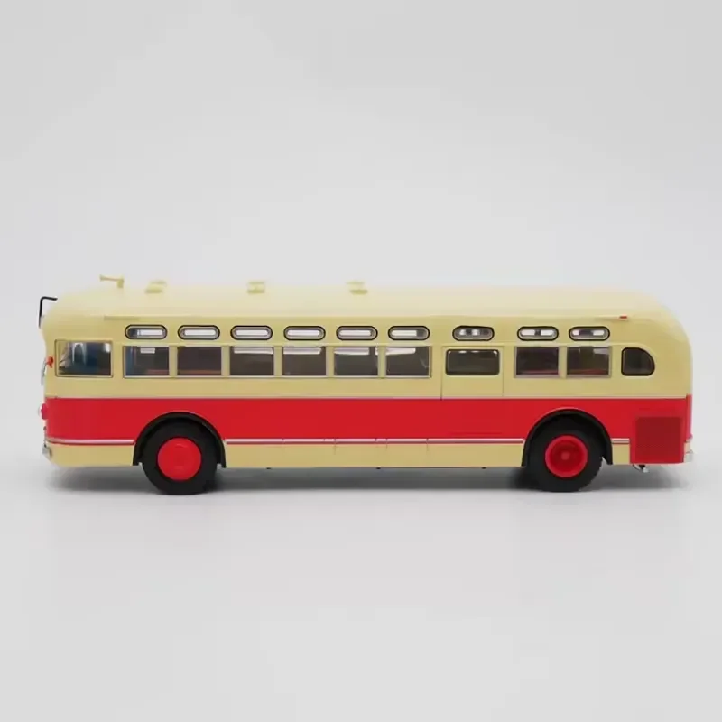 for IXO 1:43 ZIS 154 Bus Diecast Model Alloy Simulation Static Ornament Collectible Gift Toy