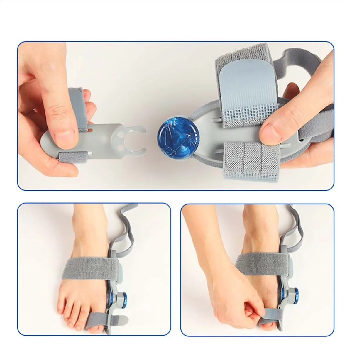 Top Bunion Corrector for Women & Men,Adjustable Toe Valgus Corrector Splint Straightener Finger Correction for Bunion Relief