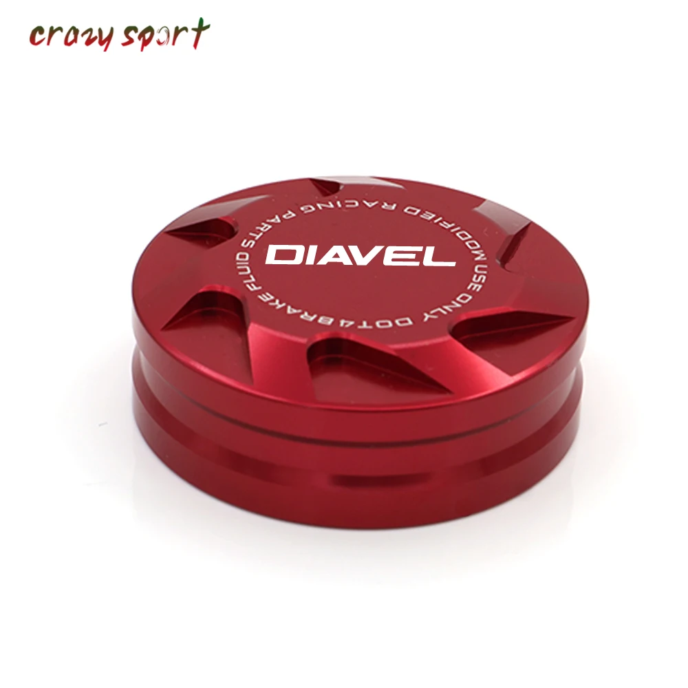 

For DUCATI Diavel/ X Diavel 2011 - 2016 2015 2014 2013 2012 Rear Brake Fluid Reservoir Cover Cap Motorcycle Accessories