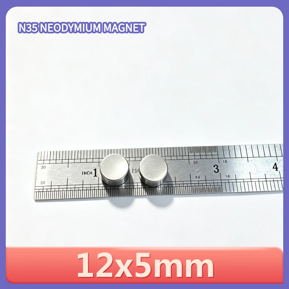 12x5Powerful Magnets Disc 12mmx5mm Permanent Round Magnet 12x5mm Neodymium Magnet Strong Magnetic 12*5