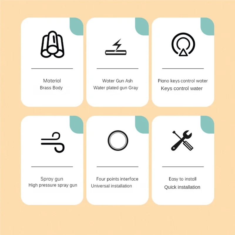 N10R-Multi-Function Toilet Bidet Shower Faucet Handheld Bidet Toilet Sprayer Set Solid Brass Faucet Cold Water Toilet Durable C