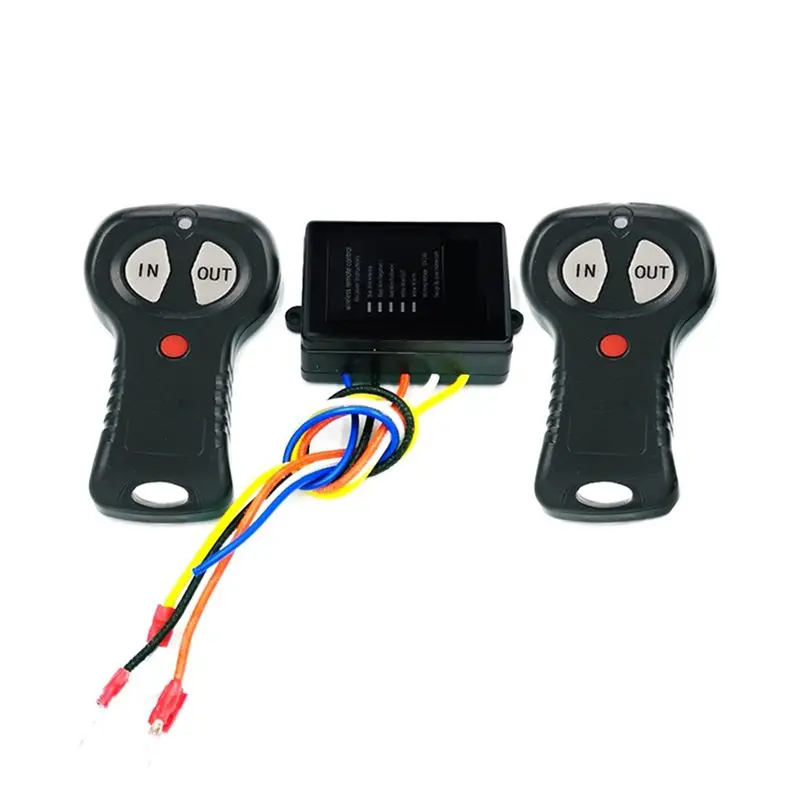A58X-Winch Remote Receiver Switch Kit 12V/24V Wireless Electric For Jeep ATV Handset Controller