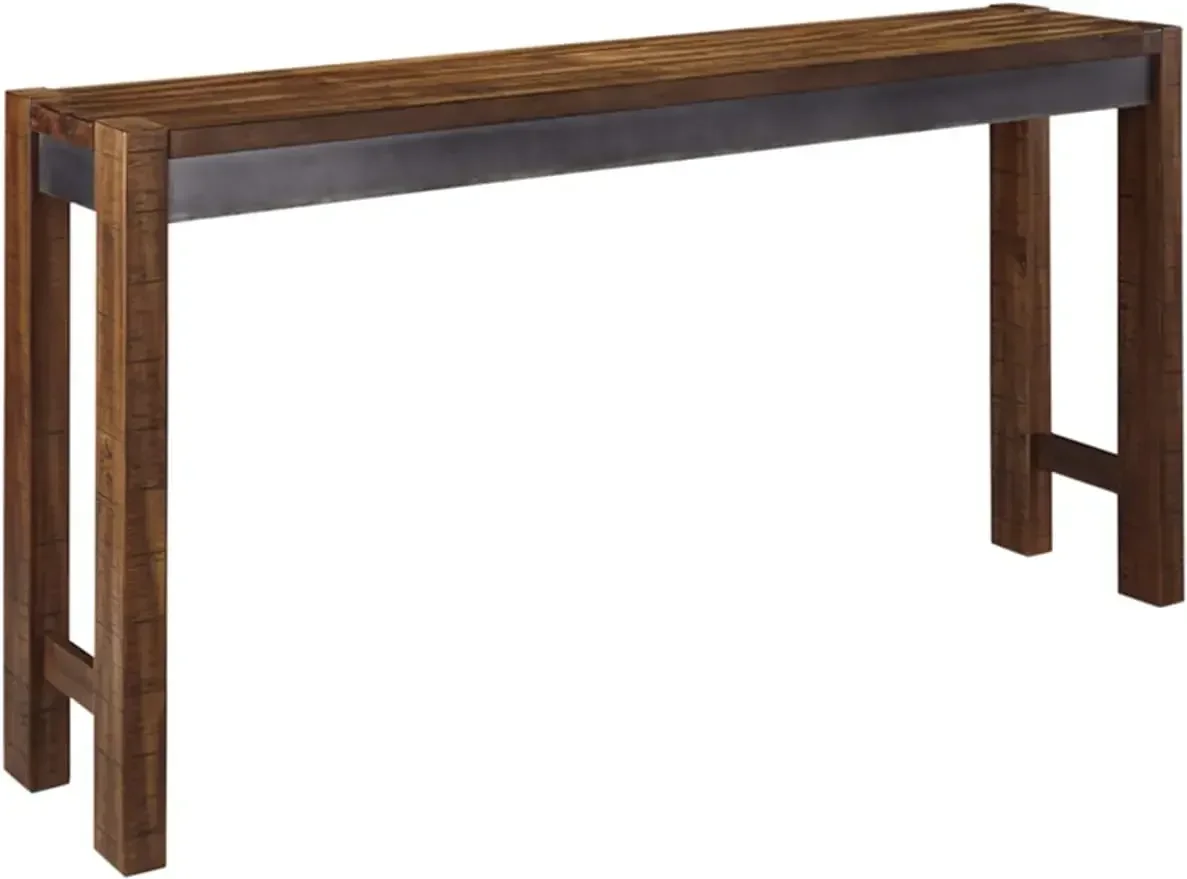 Ashley Furniture Torjin Dining Room Table, Urban Counter Height, Two-tone Brown, Signature Design