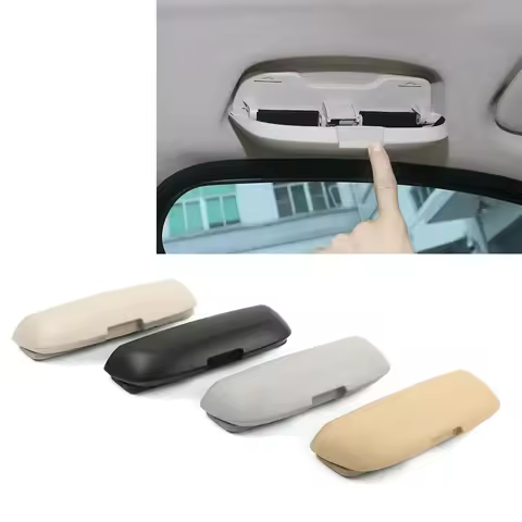 Car Styling Sunglass Case Glasses Box For BMW 1 2 3 4 5 7 Series X1 X3 X4 X5 X6 F30 F10 F15 F16 F34 G30 G01 G11 E70 E71 F07 F01