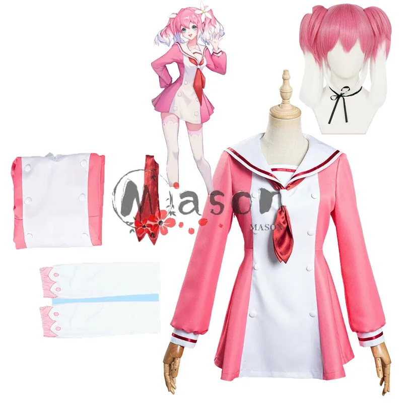 

Хиираги Нана Косплей Костюм Парик Наборы Аниме Некомпонентная Нана Хэллоуин Для Женской Одежды