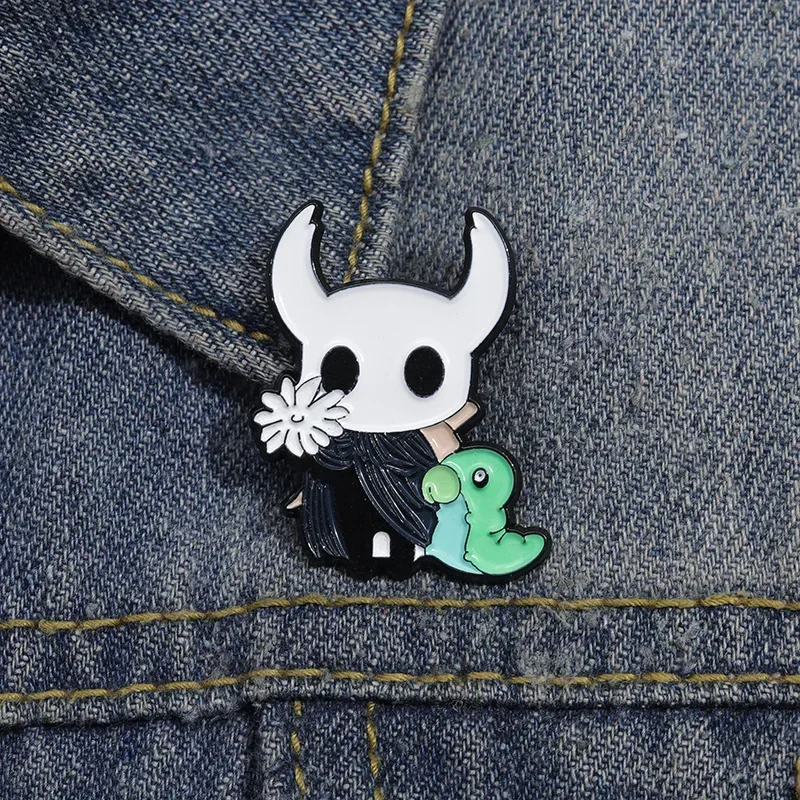 Pines Cartoon Knight Brooch Creative Mini Cute Brooch for Clothes Metal Badge Accessory Pins for Backpacks Badges for Clothes