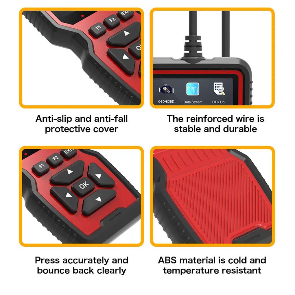 

Diagnostic Tool Color Screen Customizable Brightness And Modes Preferences Automotive Fault Detector Only one type