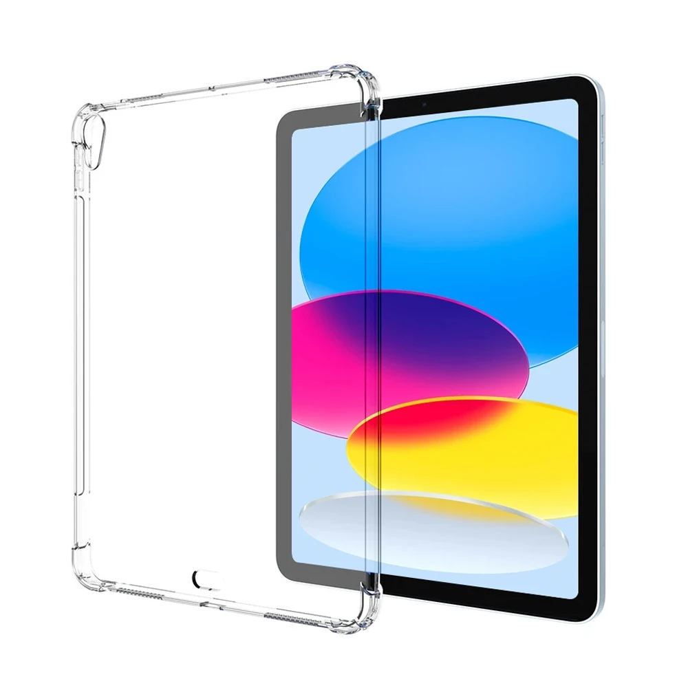 

Ultra Thin Transparent Case For iPad Air 4 5 10.9 Air 3 2 9.7 2018 2020 Soft Silicone Cover For iPad 9th 10th Pro 11 2022 2021