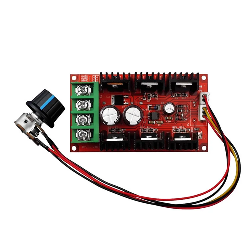 

AF89-2000W DC12V/24V/48V MAX 40A DC Motor Speed Controller PWM Voltage Regulator Adjustable Power Control HHO RC Fan Governor