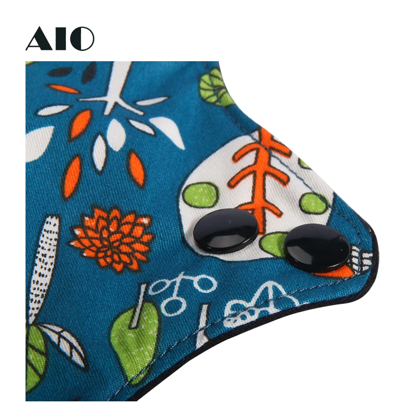 AIO Reusable Sanitary Pads Cotton Cloth Inner Panty Liners Women Washable Regular Absorbency Layer Suitable for Menstrual Period