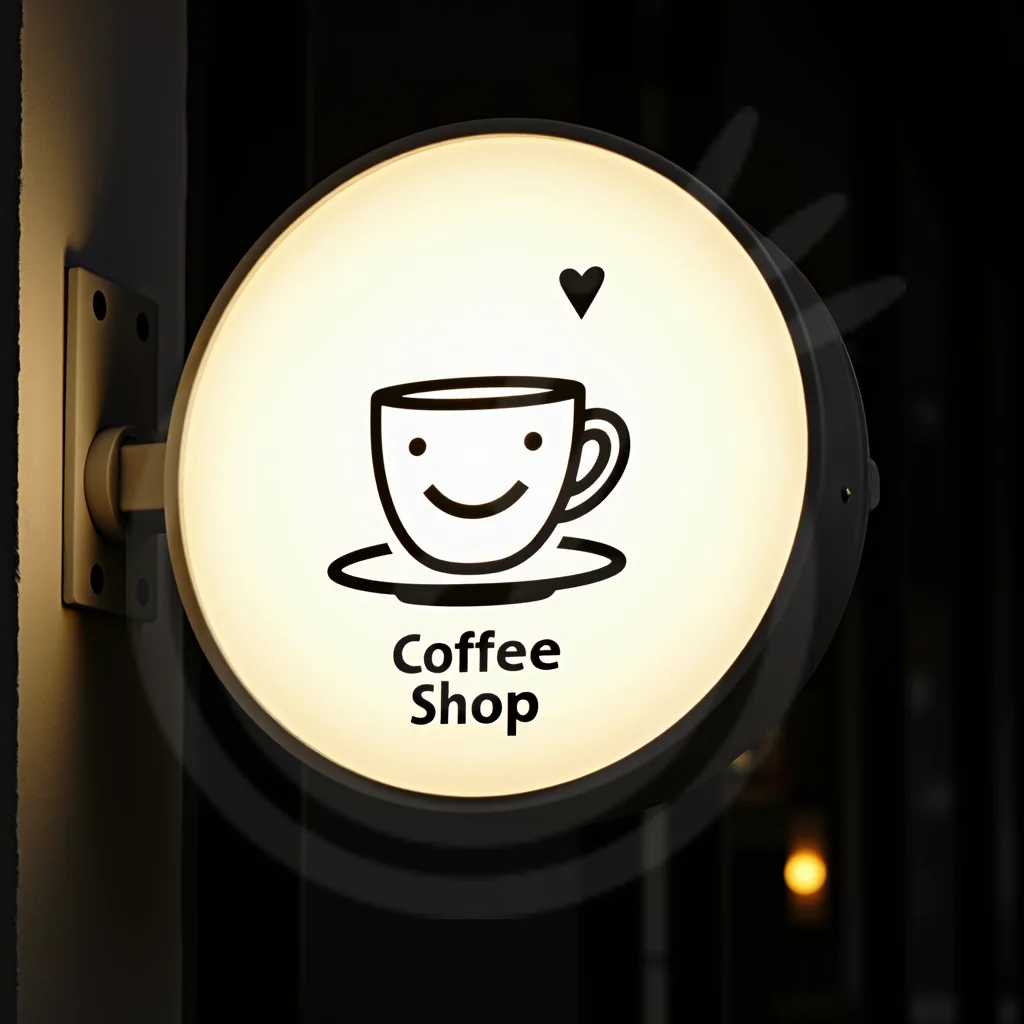 

Custom Waterproof Acrylic LED Light Box for Outdoor Business Double Sided Storefront Sign