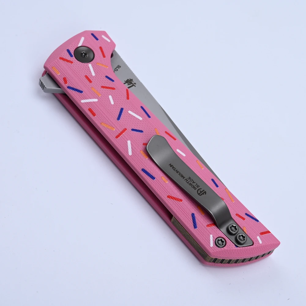 BOUNTAIN Original Chop II Folding Knife SLD-magic Blade G10 Handle Outdoor Hunting Camping Fishing Pocket Kitchen EDC Tools
