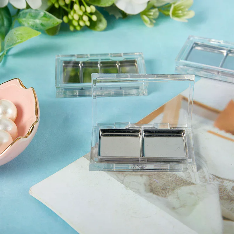 /YOV/Empty Eyeshadow Palette Eye Makeup Storage Dish For Women Girls Makeup Beginners DIY Eye Shadow Storage Box Tool