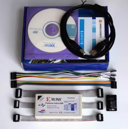 XILINX Platform Cable USB FPGA CPLD JTAG SPI Download Debugger Programmer with USB Type-B Cable