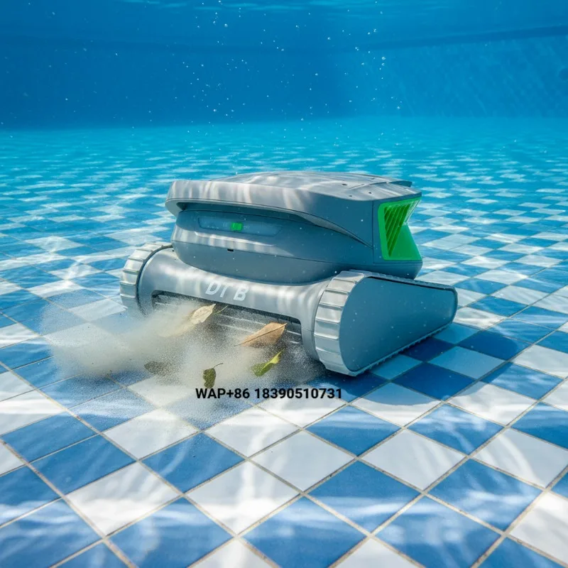 Professional High Quality Wireless Cleaning Robot Pool Automatic Wall Waterline Scrubbing Eco-Friendly Lithium Battery Robotic