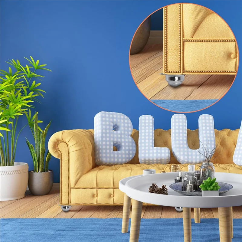 

20 упаковок шарикоподшипника, стальной поворотный шариковый ролик с двойным отверстием, винтовое крепление, подходит для роликовых кронштейнов-AA26