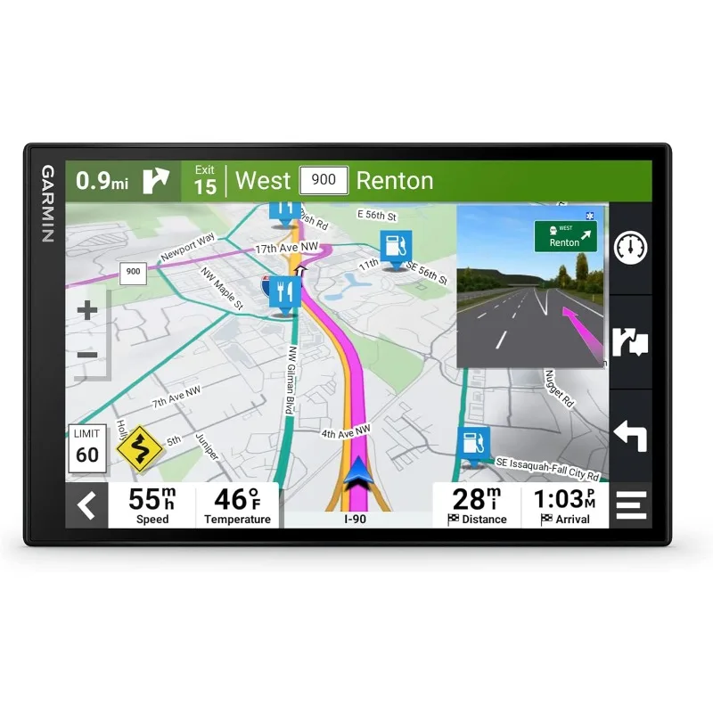 

DriveSmart 86, 8-inch Car GPS Navigator with Bright, Crisp High-resolution Maps and Garmin Voice Assist