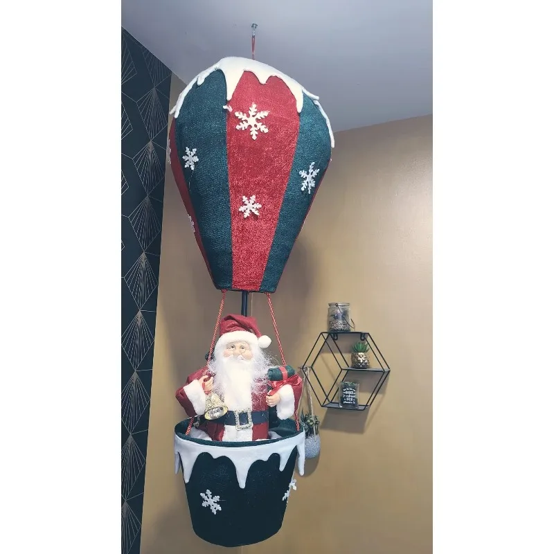 

Size Plush Figure Toy Outdoor Decorations Large Ornament Doll Gifts Santa Claus