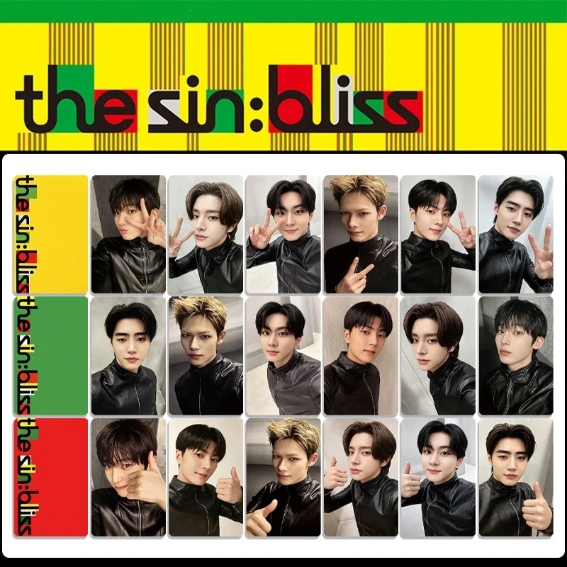 LOMO Card THE SIN : BLISS 8th Mini Album Photocards HD Photo Printing Idol Collectible Photo Cards Fan Merch Gift Cosplay Cards