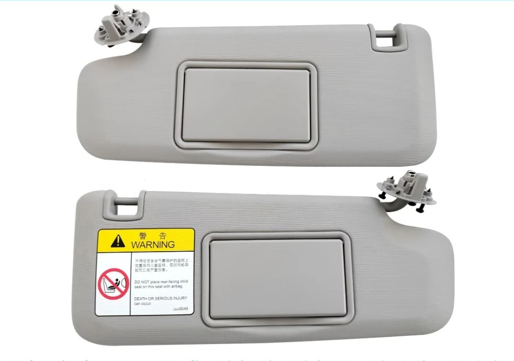 Sun Visor with Vanity Mirror For Buick Excelle Tourx Regal Volando GL6 Cruze Monza Driver Side Passenger Side