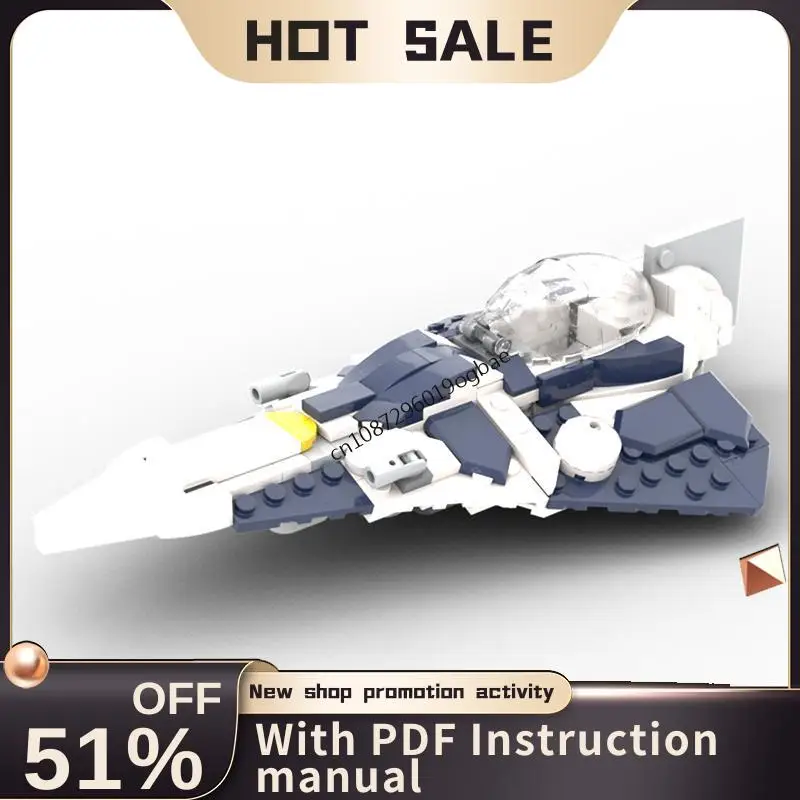 

Новый 223 шт. знаменитый звездный боевой фильм Moc Plo Delta-7 модель DIY творческие идеи детские игрушки подарок на день рождения головоломка на заказ