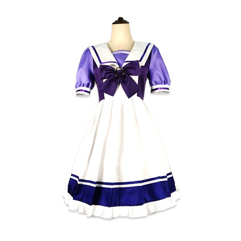 أنيمي أوما موسومي جميلة ديربي تأثيري حلي توكاي Teiou زي مدرسي السفينة الذهبية أسبوع خاص تأثيري لوليتا فستان بحار