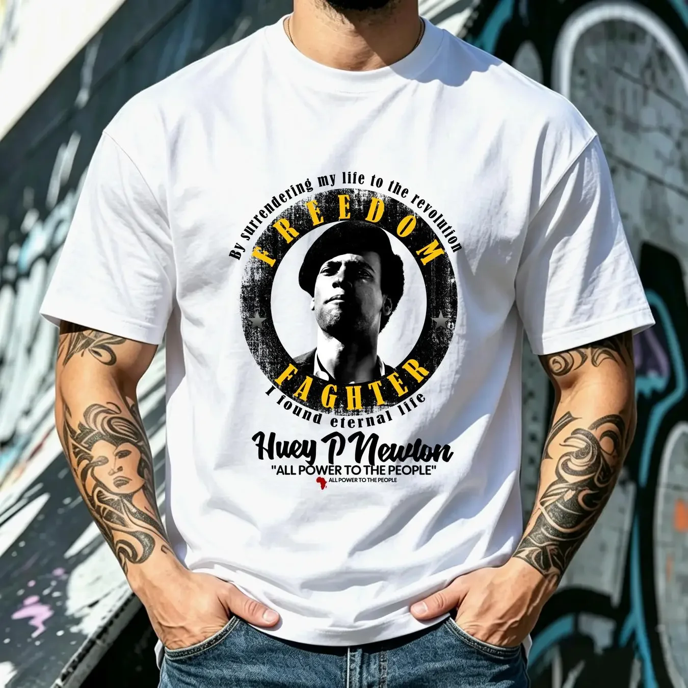 washed T Shirt Black History Month African Consciousness Kemetic Marcus Garvey Knowledge Pride Malcolm Angela Davis Africa