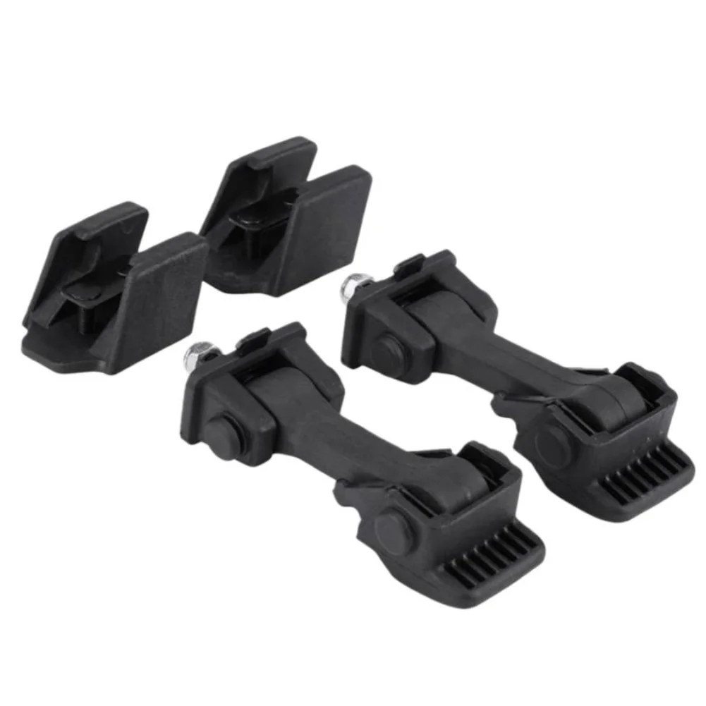 2pcs Lock Catch Bracket For Jeep For Wrangler JK 2007-2017 55395653AB 55395653AC 55395653AD 55395653AE 55395653AF Plastic