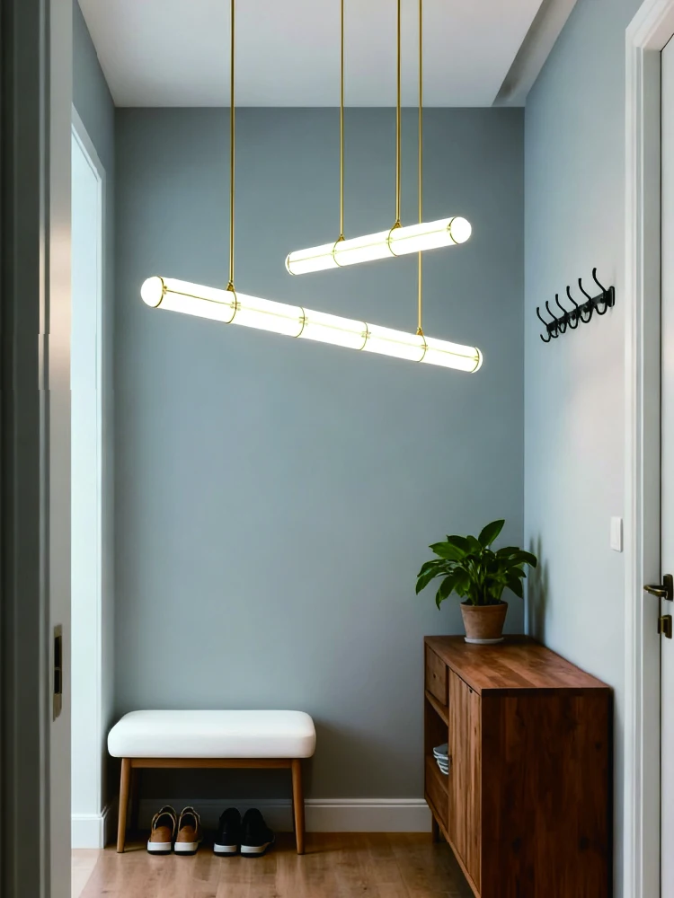 Nordic Minimalist Acryl LED Ceiling Pendant Lamps Kitchen Dining Table Light Home Decoration Living Room Chandelier Modern Lamp