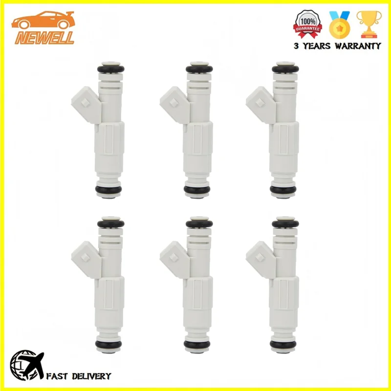 6pcs 0280155868 Fuel injector For Buick Park Avenue Regal Riviera Chevrolet Impala Monte Carlo Pontiac Bonneville V6 3.8L FJ250