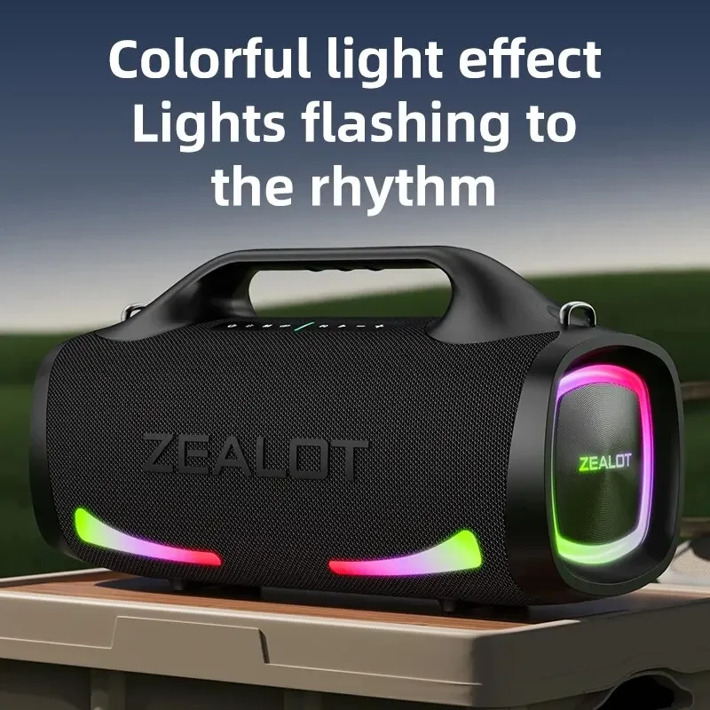 ワイヤレススピーカー ZEALOT Bluetooth S79 Amazon.com: ZEALOT Bluetooth Speaker, 120W Booming Sound Speakers
