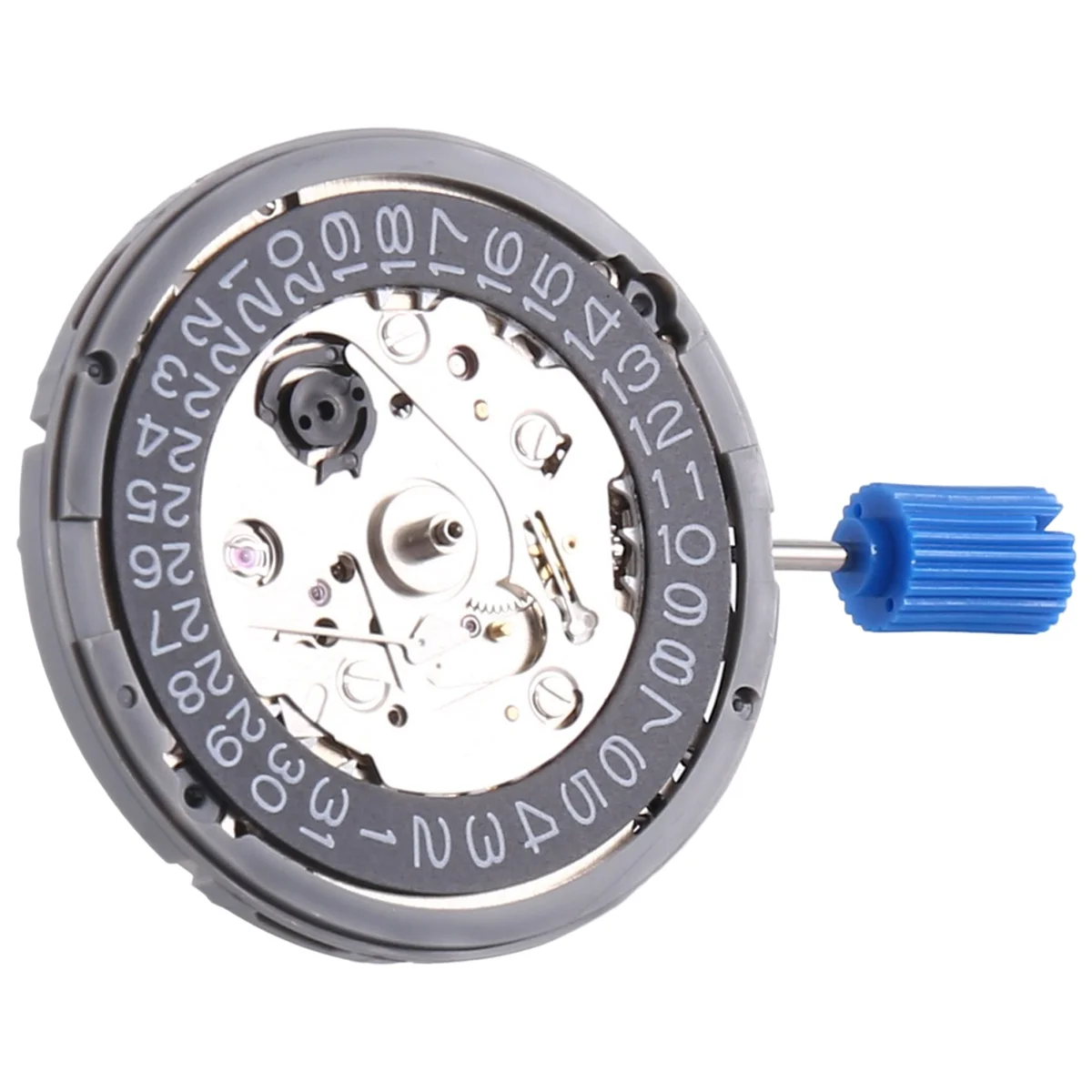 NH35 Movement NH35A Mechanical Watch Movement High Accuracy Date At 3 Datewheel 24 Jewels Automatic Self-Winding Black