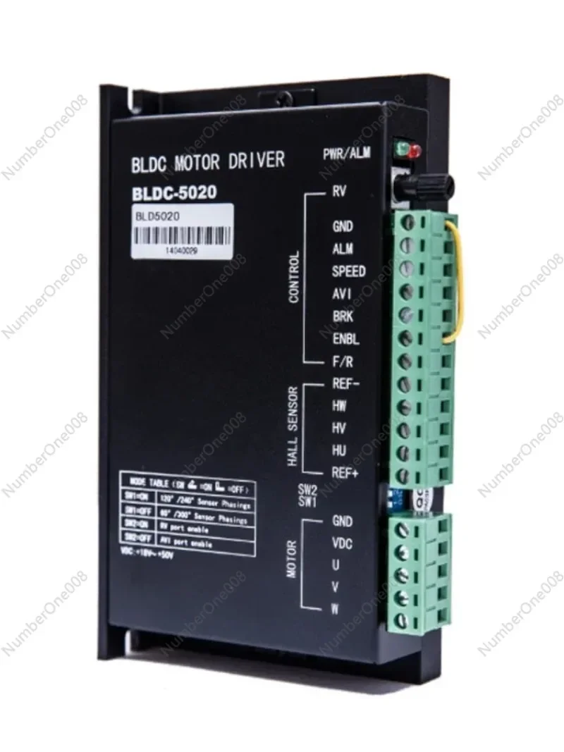 BLDC Motor Driver BLDC-5020 24 V 36 V 48 V DC Brushless Motor 500W Voltage Range 24-50VDC Speed Controller