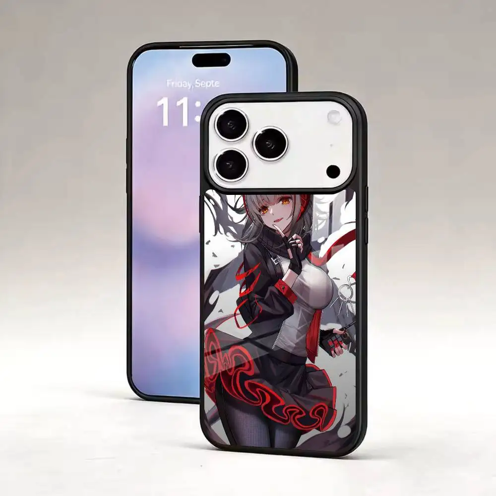 G-Game A-Arknights W Phone Case For iPhone17,16,15,14,13,12,Plus,Pro Magnetic Supports Magnetic Wireless Charging