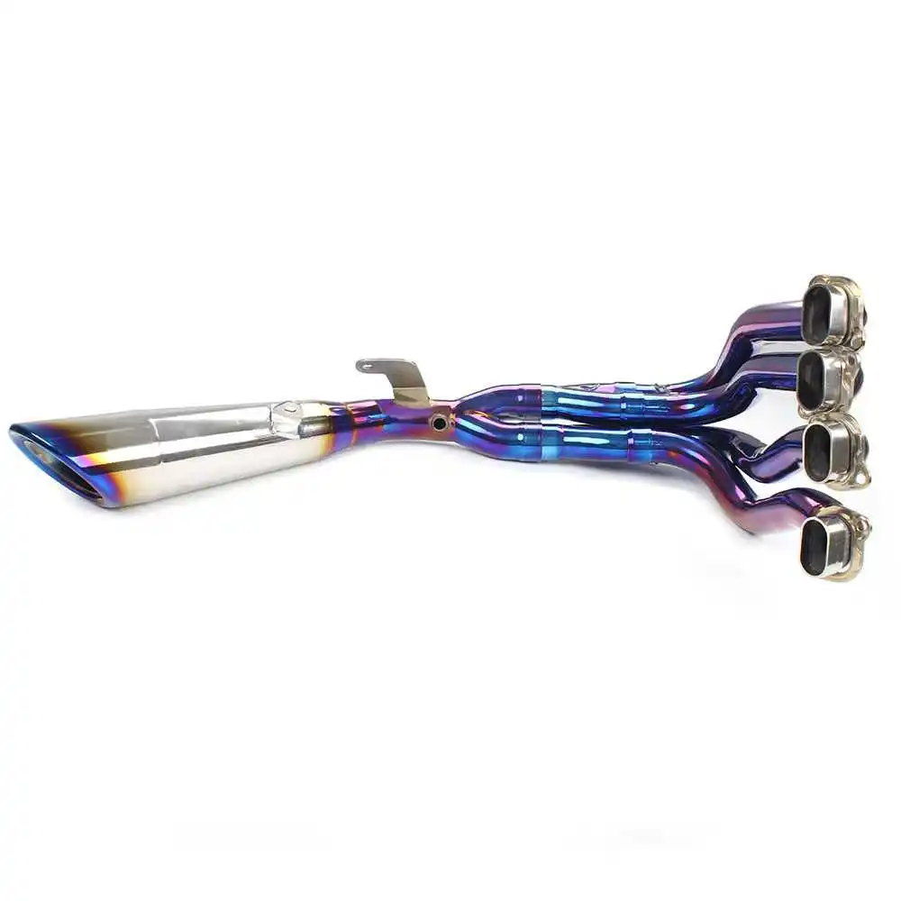 

Motor Sport Exhaust Set for 2018 H2 Motorcycle Exhaust Titanium Alloy Exhaust Muffler Pipe