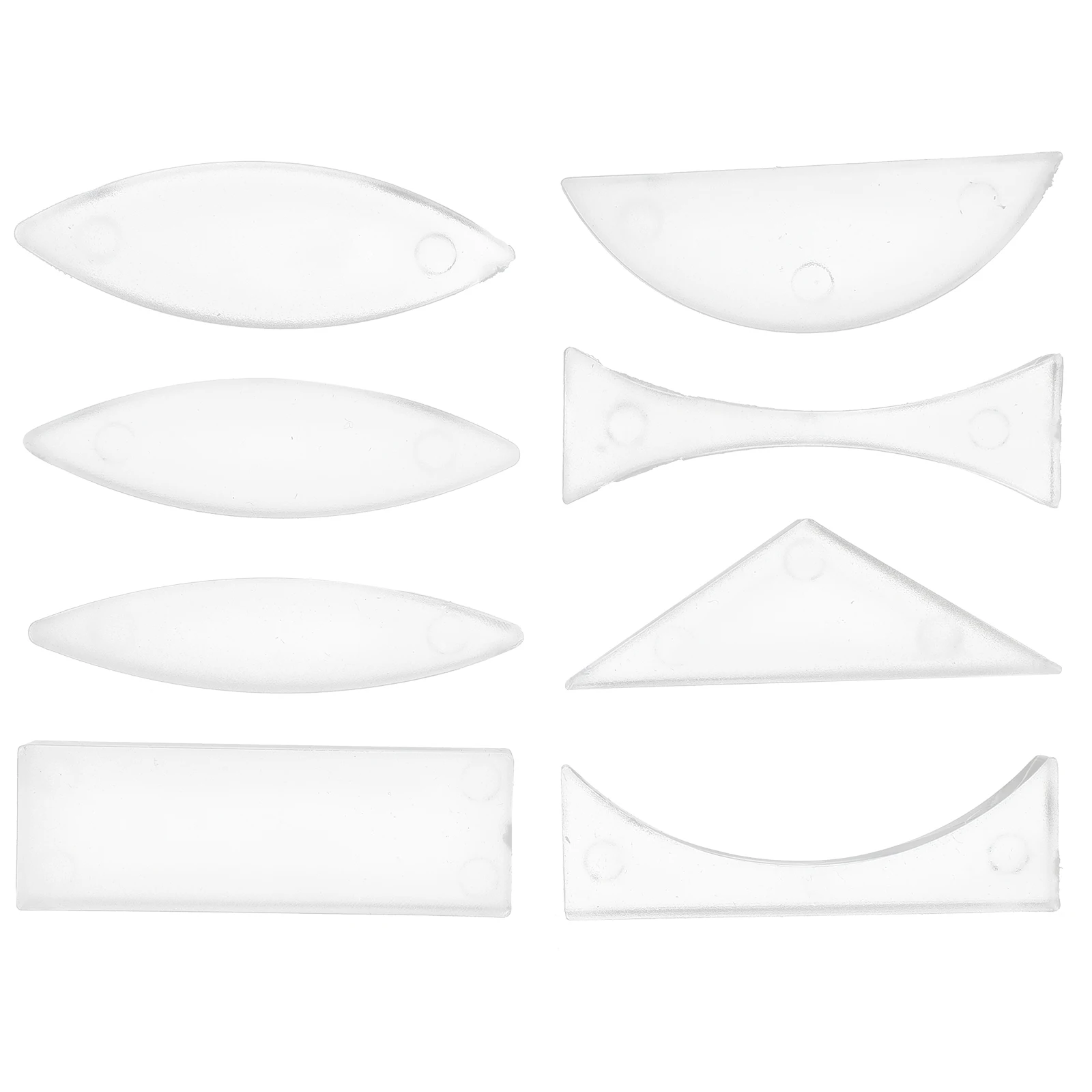 

8-Piece Optical Kit Acrylic Convex Concave for Physics Geometric Physics Optics Experiment Set Kit Experiments Science Supplies
