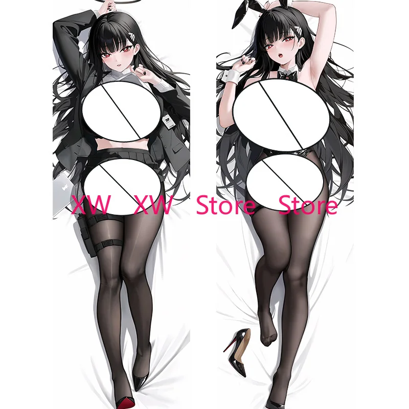 

Blue Archive Tsukatsuki Rio Double-Sided Print Hing Body Pillowcase Otaku Cosplay Anime Pillow Cover