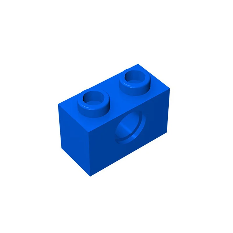 50pcs 3700 Brick 1 x 2 with Hole Bricks Collections Bulk Modular GBC Toys For Technical MOC DIY Building Blocks Compatible
