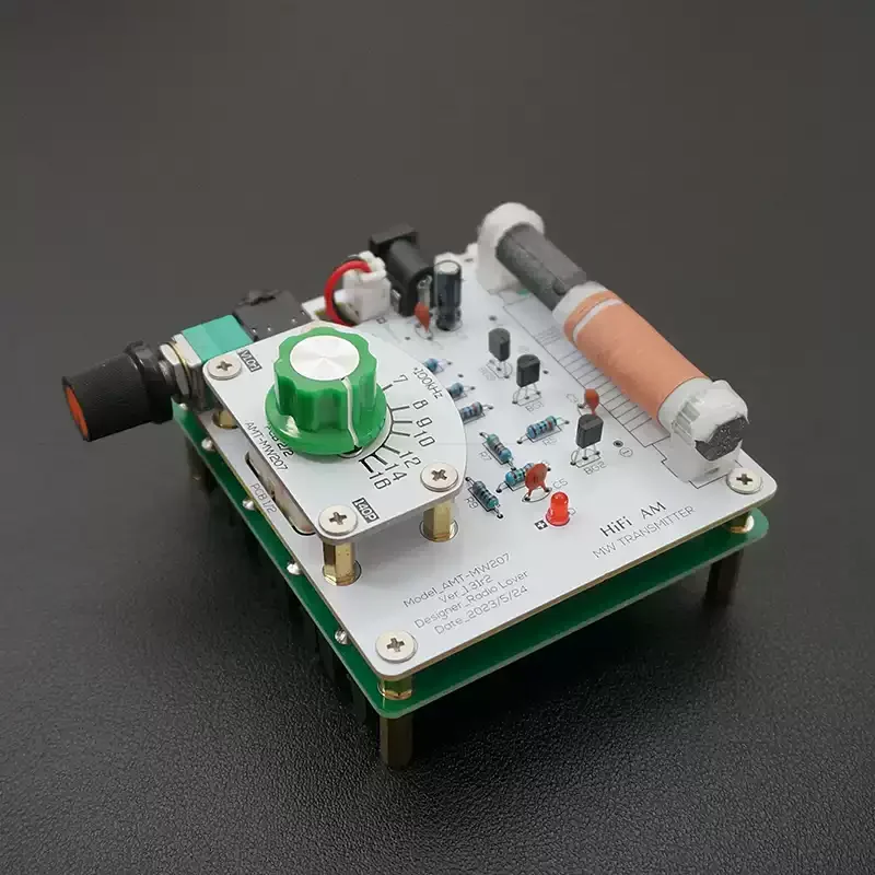 Am Medium‑Wave Amplitude‑Modulation Radio Transmitter Diy Circuit Board 1.32 Test Mainboard For Crystal Radio Receiver