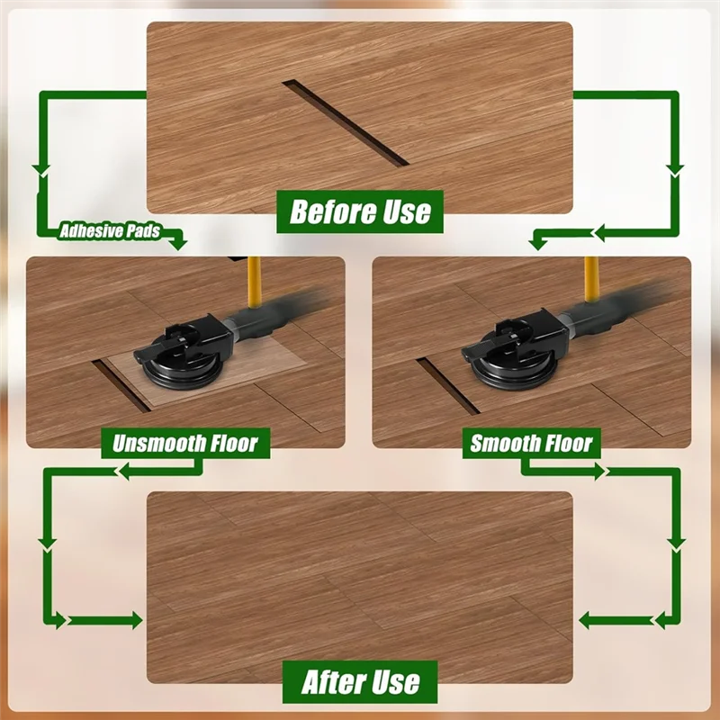 Abkw-succion prancha grabber com ventosa de ferro aprimorada profissional laminado & revestimento de vinil reparação e instalação também
