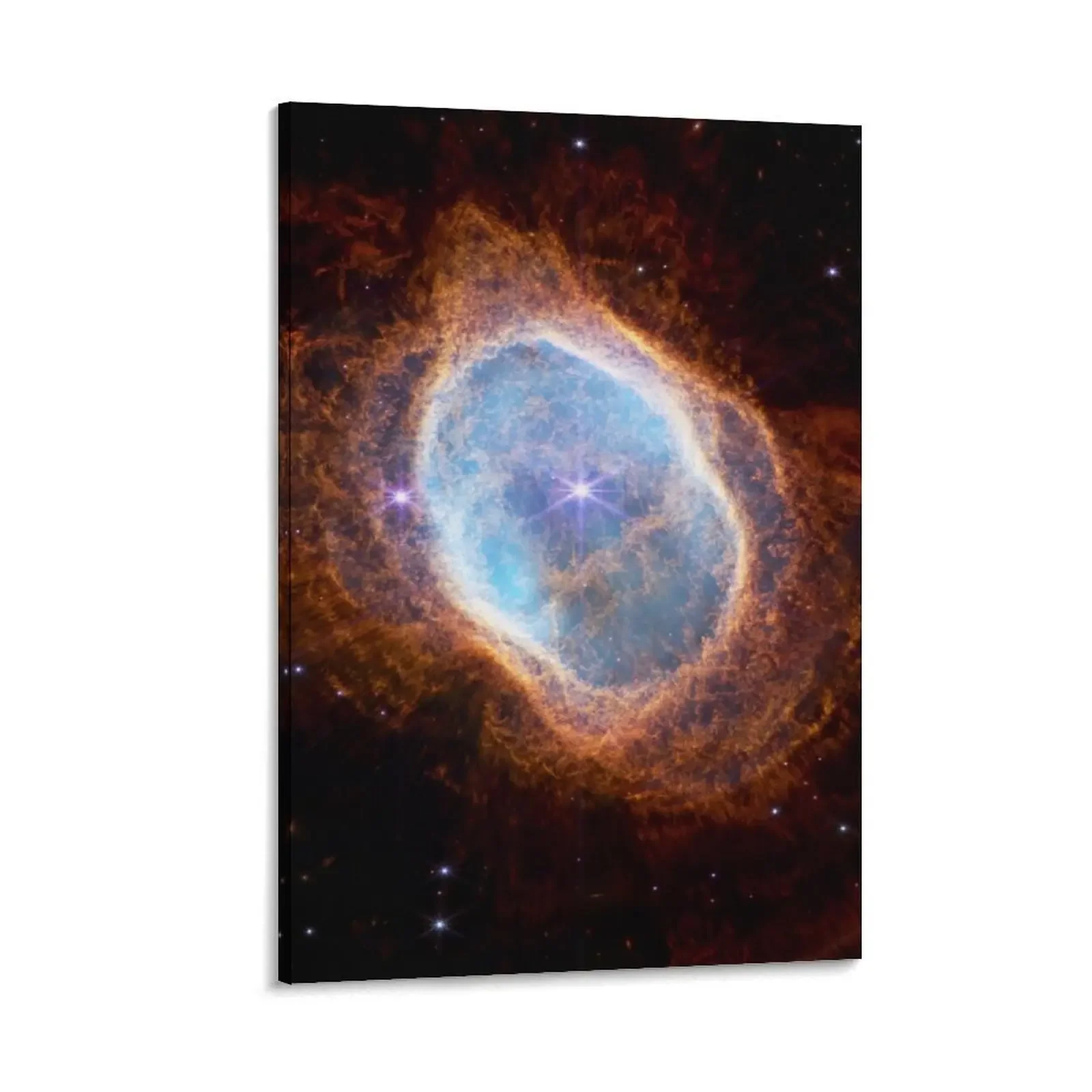 

NASA's James Webb Space Telescope Southern Ring Nebula NGC 3132 Images Canvas Painting posters for wall