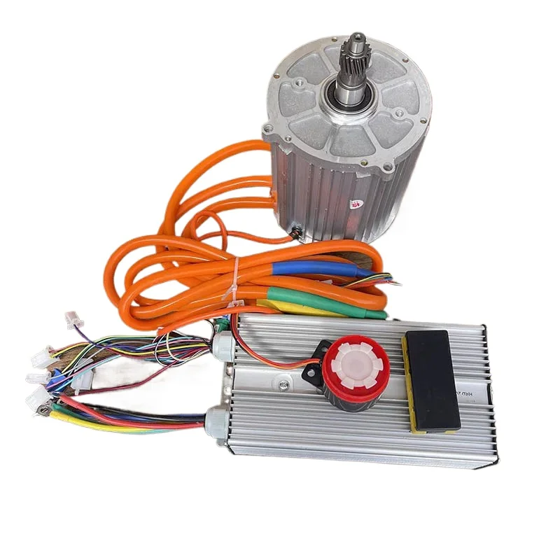 For Permanent Magnet Synchronous Motor, Tricycle Accessories 2000w Brushless DC 60v72v Controller High Power