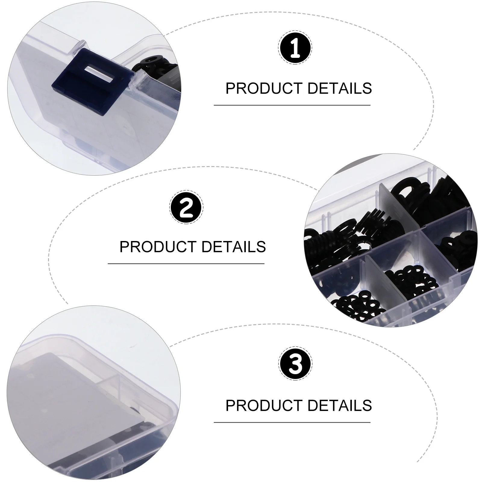 

350pcs Nylon Flat Washers Insulated Heat Resistant Non-Magnetic For Electrical Automotive Marine Sealing Ring Washer Gasket