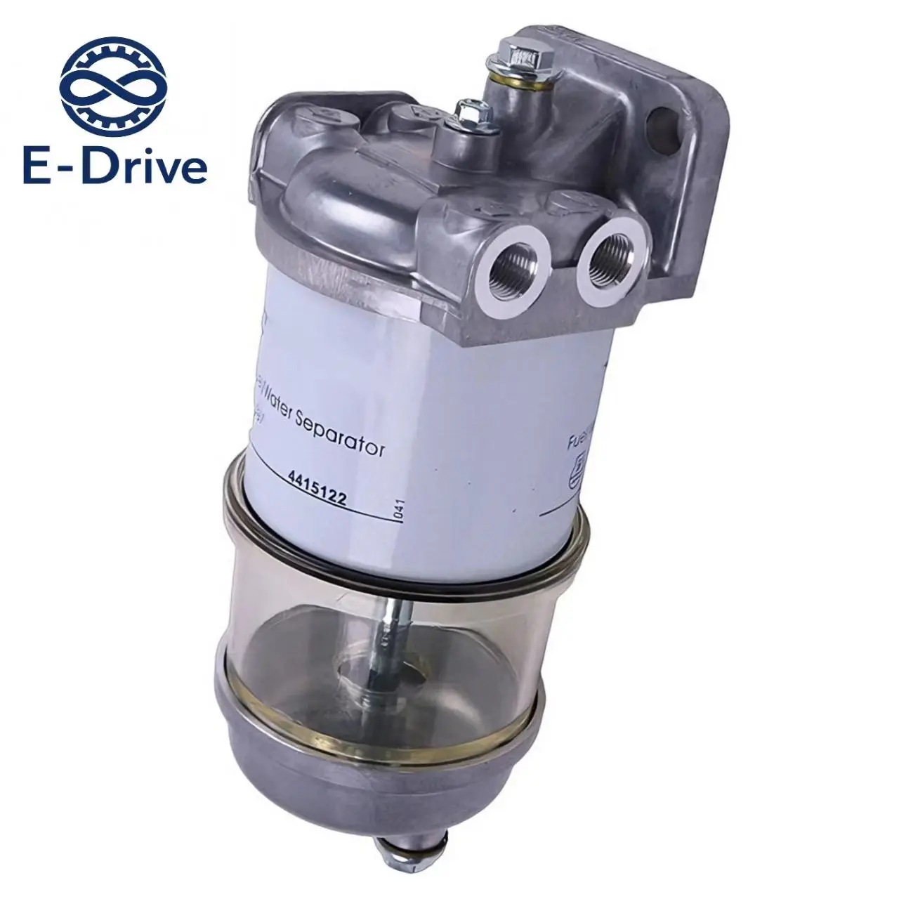 Fuel Filter Assembly  2656F823 Compatible with 4415122 4415105 for Perkins Engine Forklift  Excavator Machinery