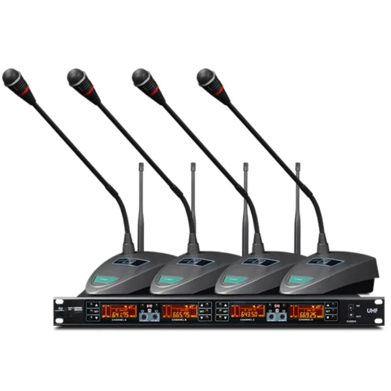 

SH-10U segment wireless microphone one to four