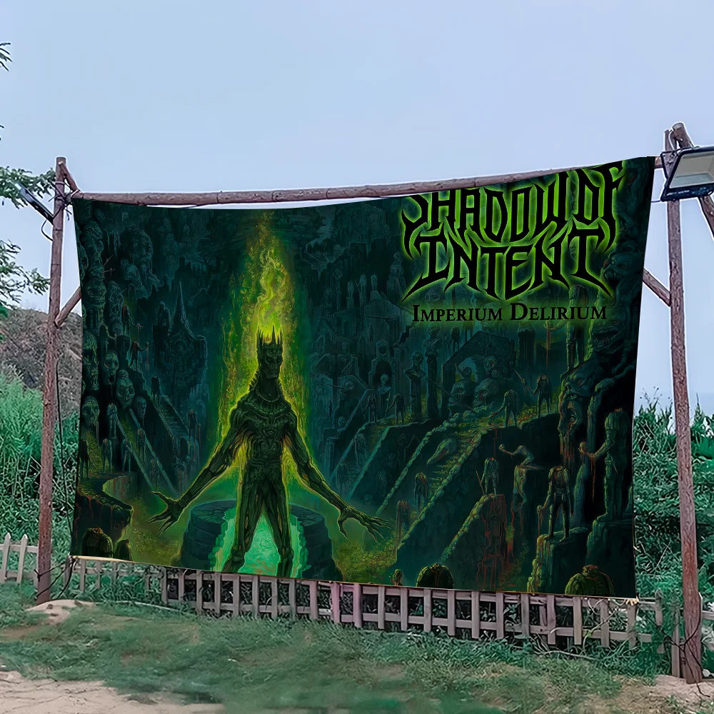 العلم لهجة للفن الخيال العلمي إمبيريوم الظل ديليريوم غرفة ديكور المنزل الجدار الشنق ديكور المنزل راية