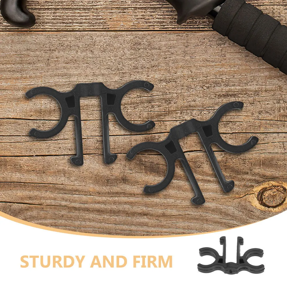 8 قطعة مقاطع القطب الرحلات مشبك بلاستيكي ل 18 مللي متر أقطاب التنزه عصا للمشي مرفق في الهواء الطلق تسلق التزلج الصيد رود حامل #3