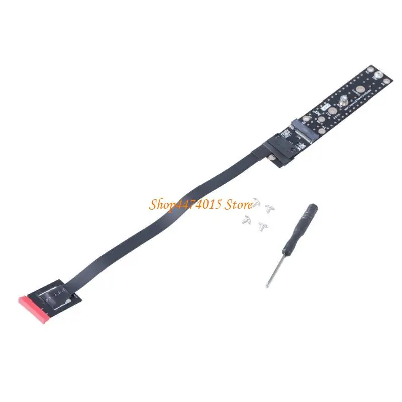 

K1AA M.2 Adapter Cable A+E Male to M Female for NVME SSD Transfer 64Gbps