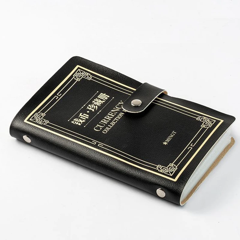 50pcs Large Capacity Banknote Collection Book For Collecting Paper Money