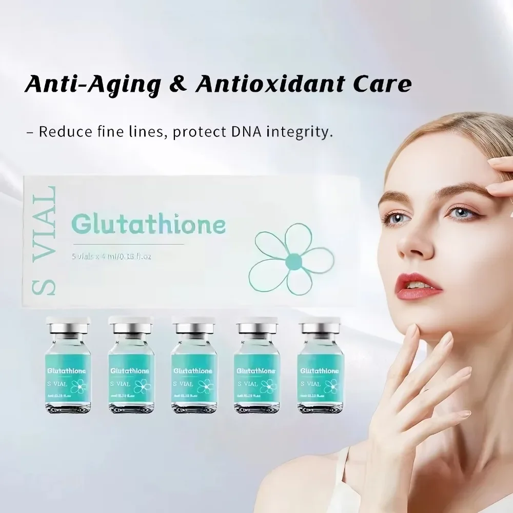 

Эссенция-ампула Glutathione Radiance 4 мл × 5 шт. – Интенсивное увлажнение для эластичности и сияния кожи
